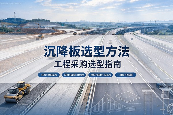 高唐沉降板选择方法