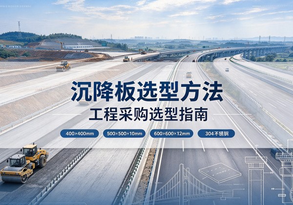 高唐沉降板选择方法
