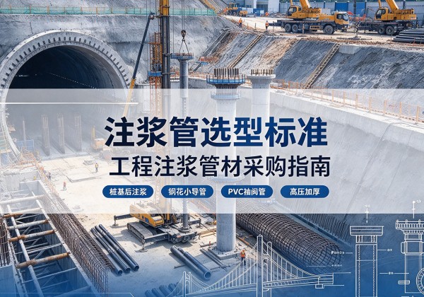 高唐注浆管选型标准